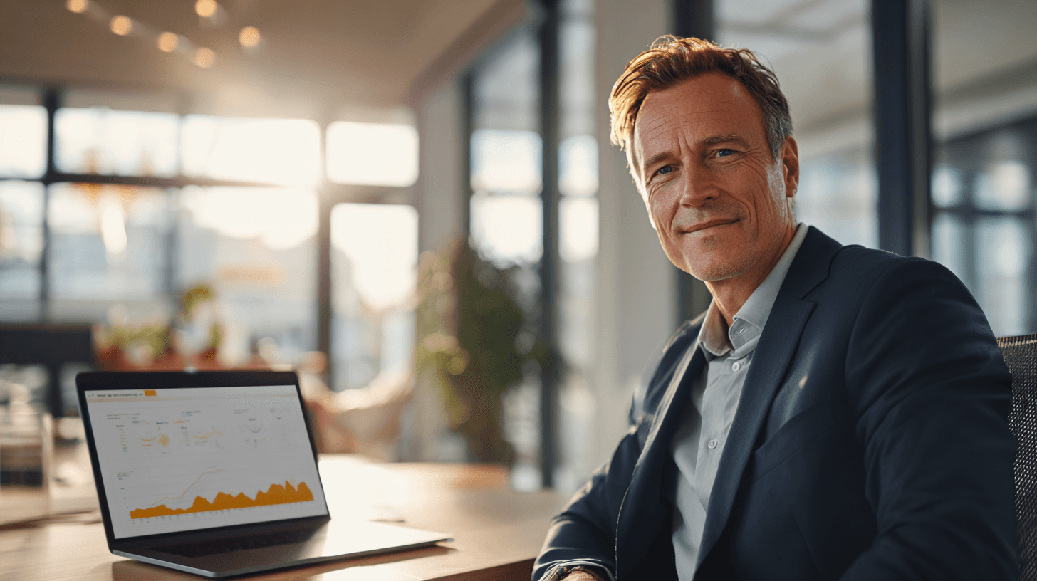 Finanzberater bei der Arbeit